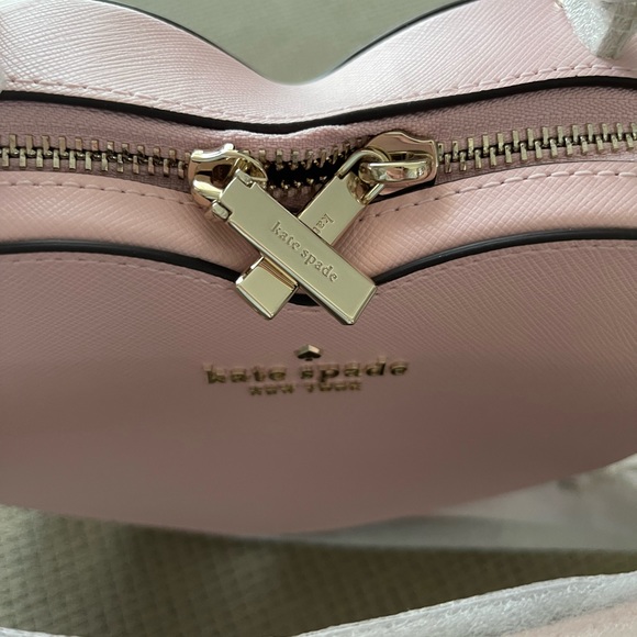 Kate Spade Love Shack Pink Heart Bag - Picture 9 of 12